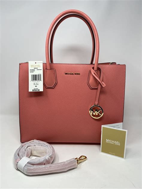 michael kors pink grapefruit bag